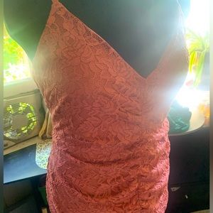 Forever 21 NWT Ruched Lace Cocktail Dress 2X
